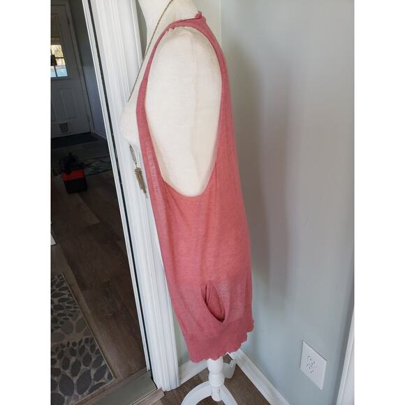 Lebor Gabala Spain open front sleeveless cardigan - Picture 2 of 7